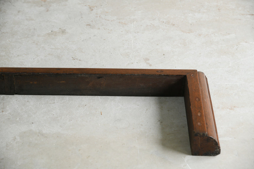 Traditional Walnut Fire Kurb Fender