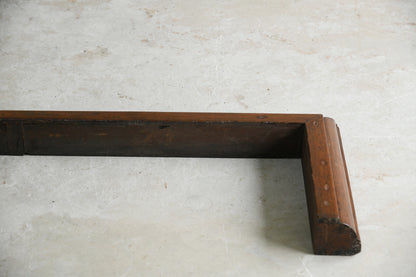 Traditional Walnut Fire Kurb Fender