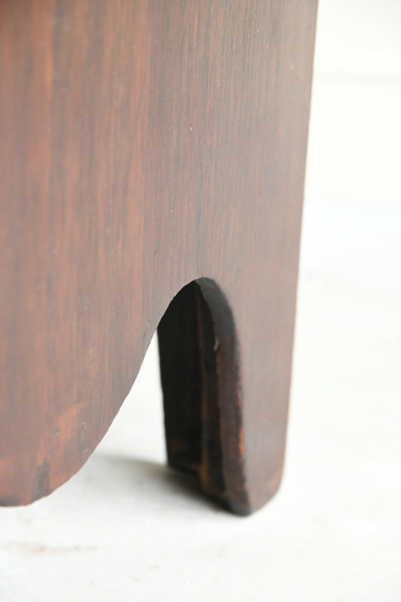 Antique Mahogany Bow Front Chest of Drawers