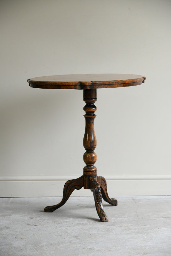 Victorian Burr Walnut Occasional Table