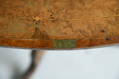 Victorian Burr Walnut Occasional Table