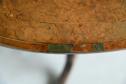 Victorian Burr Walnut Occasional Table