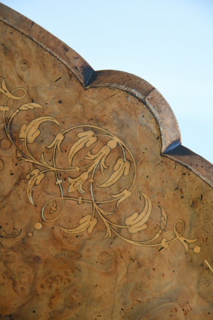 Victorian Burr Walnut Occasional Table