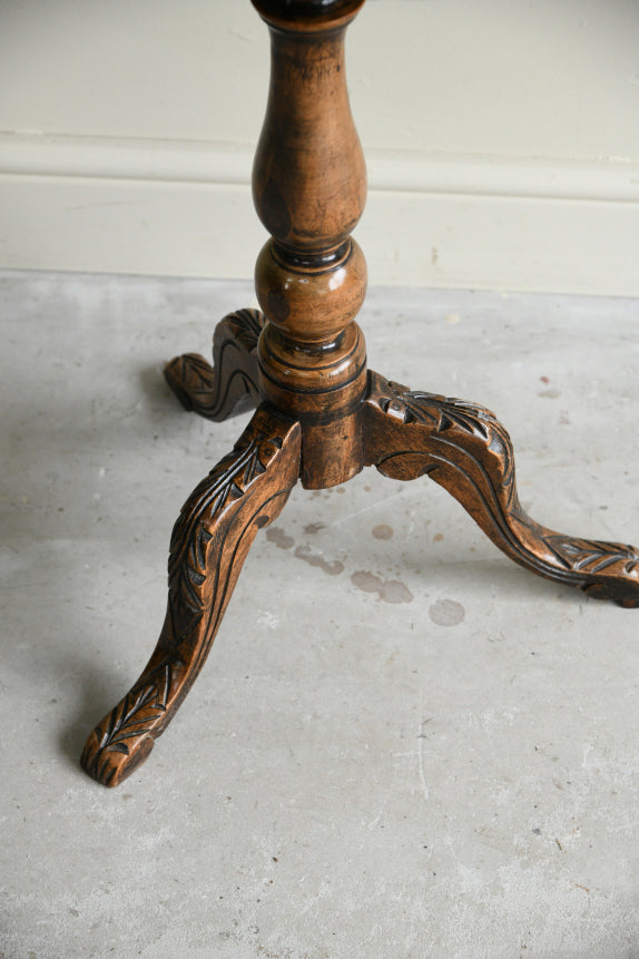 Victorian Burr Walnut Occasional Table