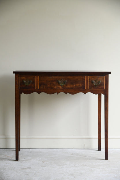 Georgian Mahogany Lowboy