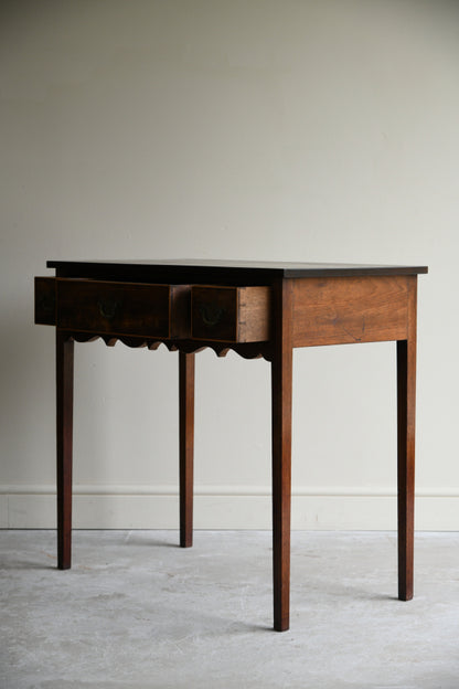 Georgian Mahogany Lowboy