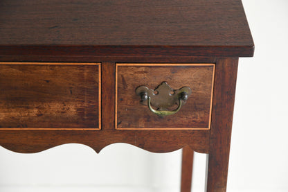 Georgian Mahogany Lowboy