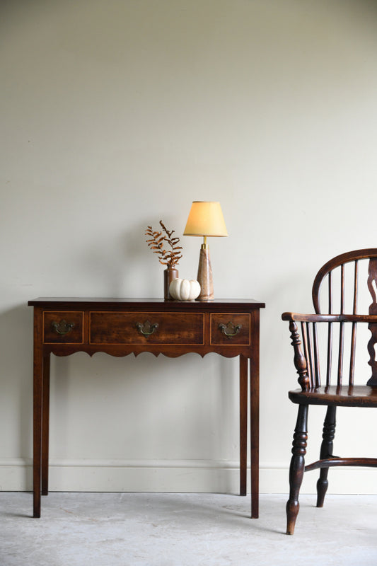 Georgian Mahogany Lowboy