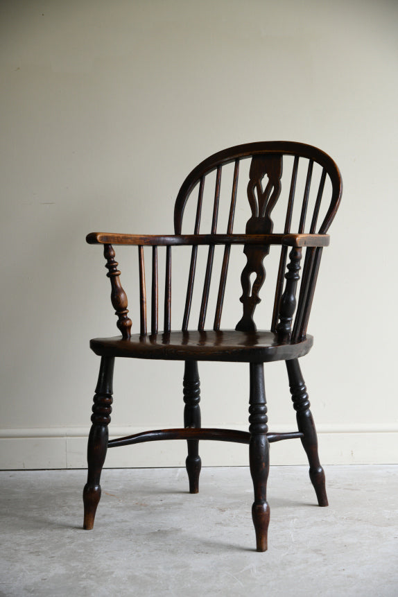 Antique Elm & Ash Windsor Chair