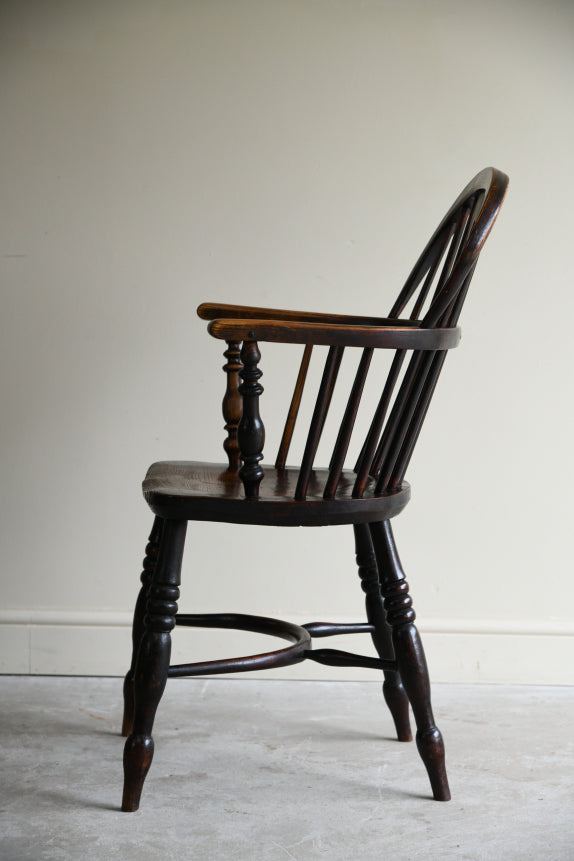 Antique Elm & Ash Windsor Chair