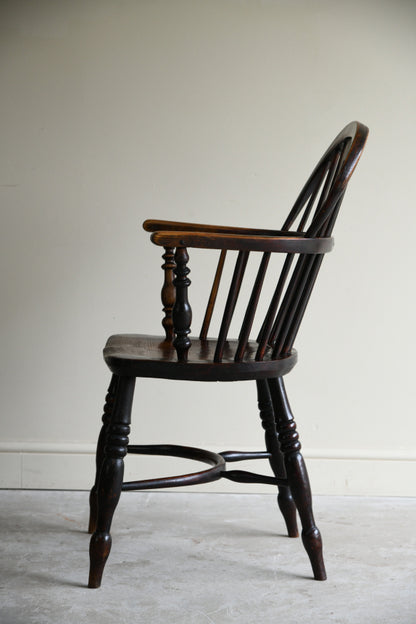 Antique Elm & Ash Windsor Chair