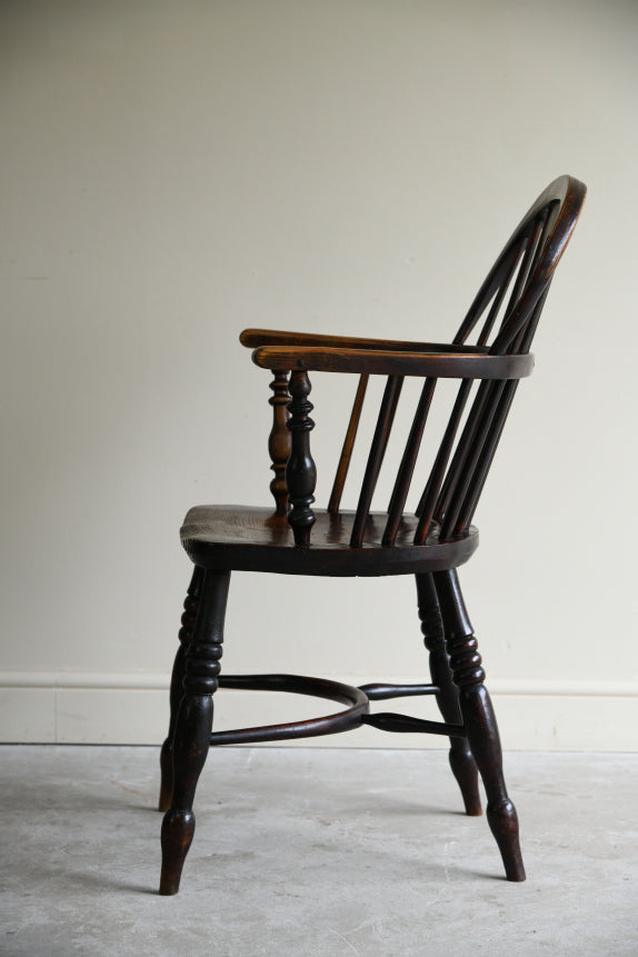 Antique Elm & Ash Windsor Chair