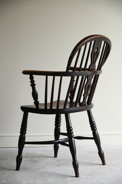 Antique Elm & Ash Windsor Chair