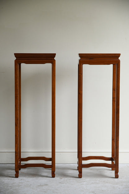Pair Chinese Plant Stands