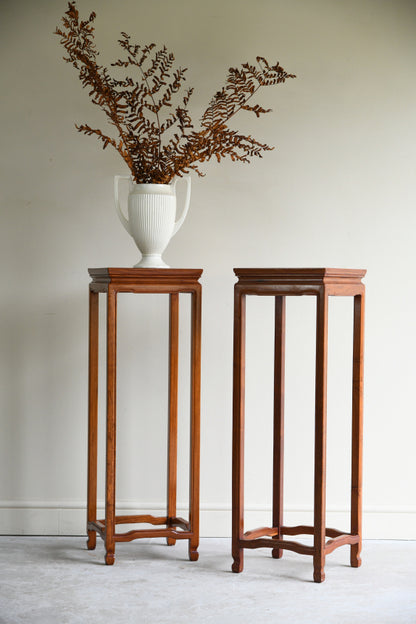 Pair Chinese Plant Stands