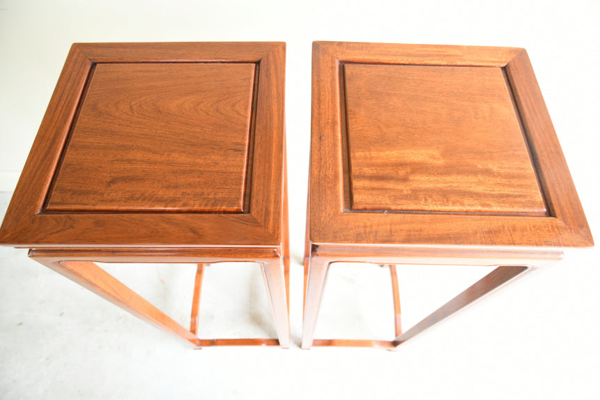 Pair Chinese Plant Stands