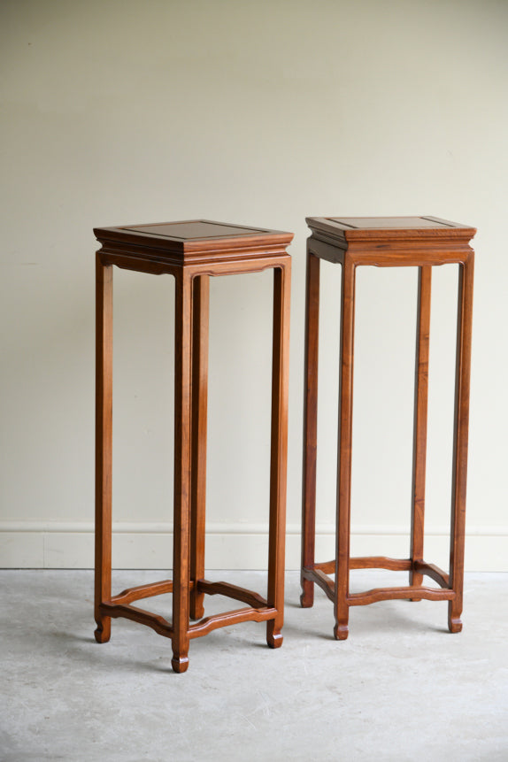 Pair Chinese Plant Stands