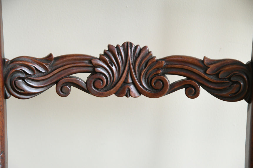 4 Antique 19th Century Bar Back Dining Chairs