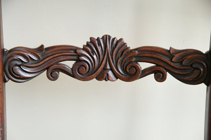 4 Antique 19th Century Bar Back Dining Chairs