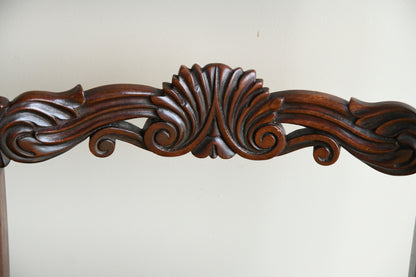 4 Antique 19th Century Bar Back Dining Chairs