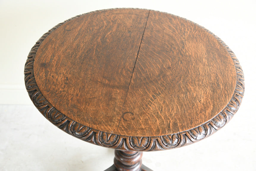 Victorian Oak Occasional Table