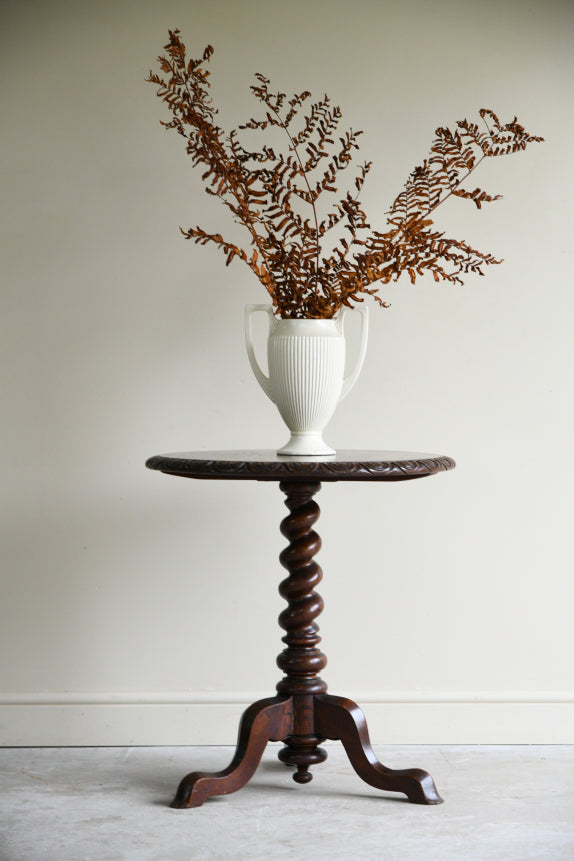 Victorian Oak Occasional Table
