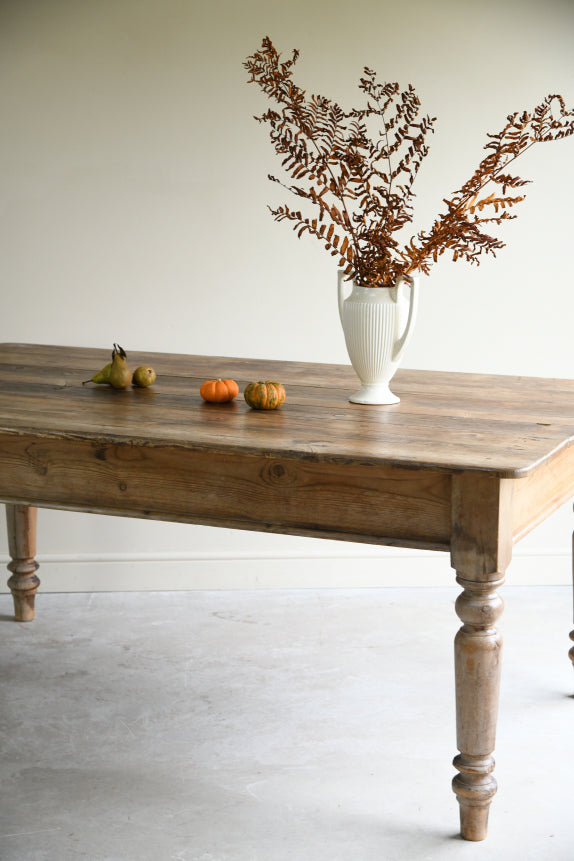 Large Victorian Kitchen Table