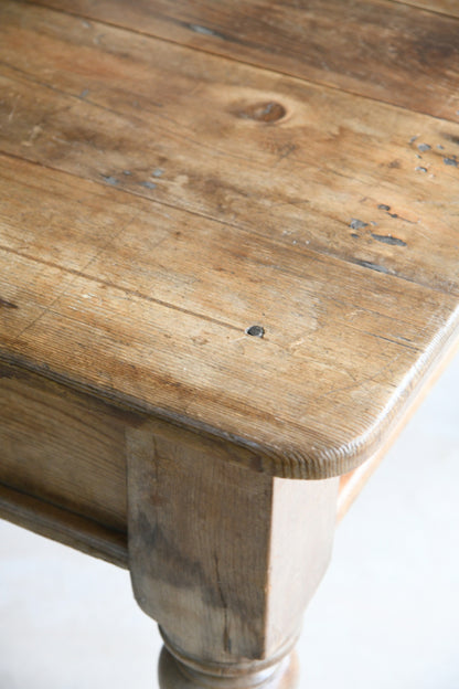 Large Victorian Kitchen Table