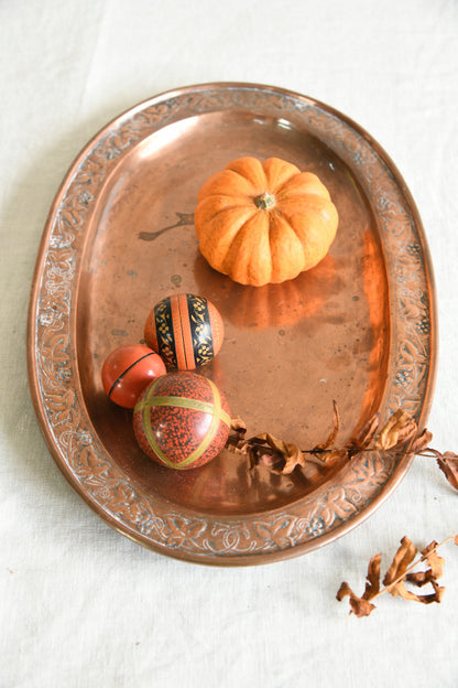 Decorative Copper Tray