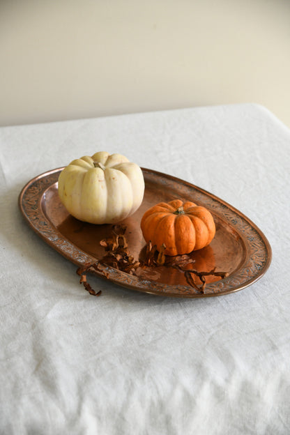 Decorative Copper Tray