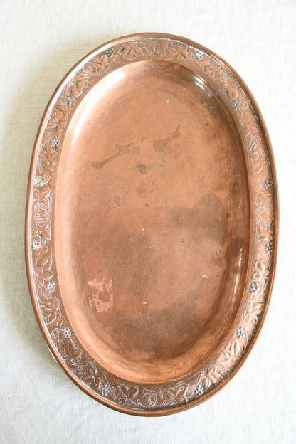 Decorative Copper Tray