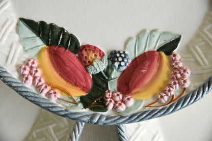 6 Basket Weave Dinner Plates