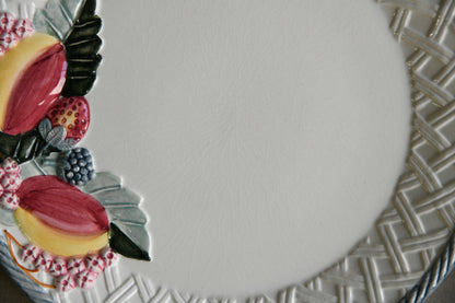 6 Basket Weave Dinner Plates