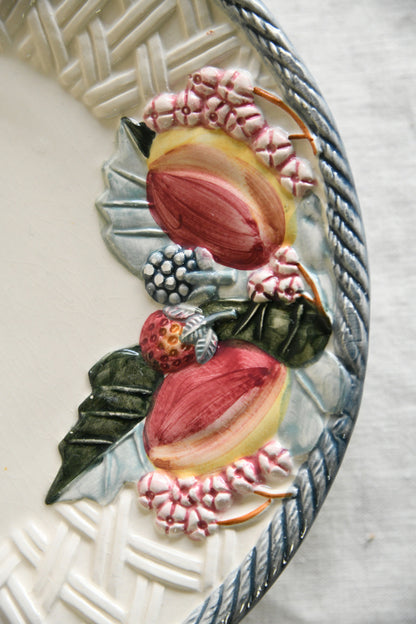 4 Basket Weave Breakfast Plate