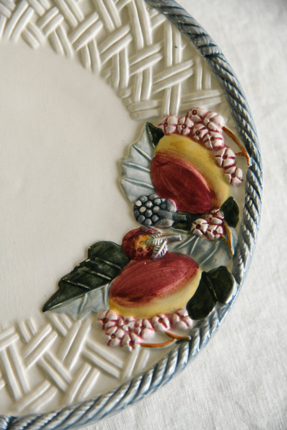 4 Basket Weave Breakfast Plate