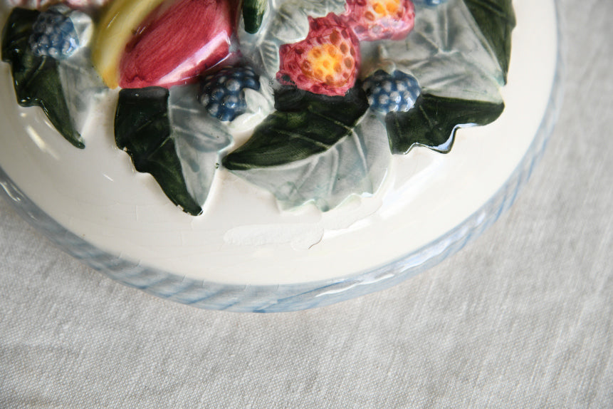 3 Vintage Basket Weave Bowls