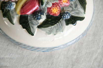 3 Vintage Basket Weave Bowls