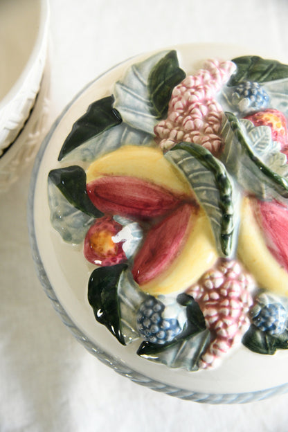 3 Vintage Basket Weave Bowls