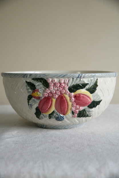 Portugese Basket Weave Ceramic Bowl