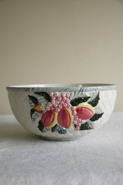 Portugese Basket Weave Ceramic Bowl