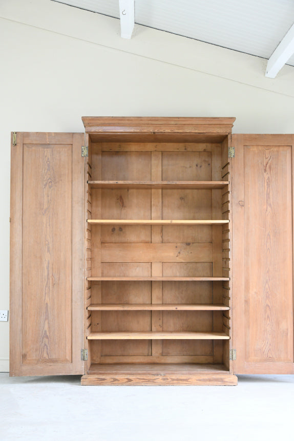 Antique Pitch Pine House Keepers Cupboard
