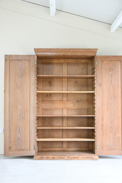 Antique Pitch Pine House Keepers Cupboard