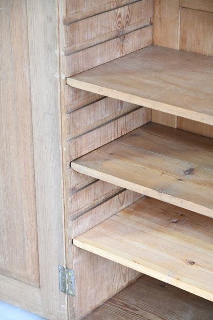 Antique Pitch Pine House Keepers Cupboard