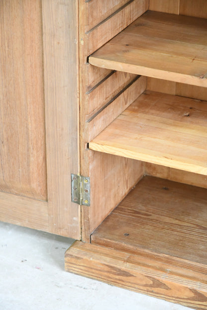 Antique Pitch Pine House Keepers Cupboard