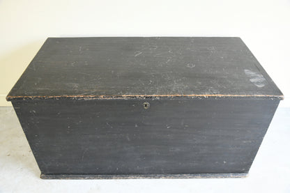 Antique Stained Pine Sea Chest