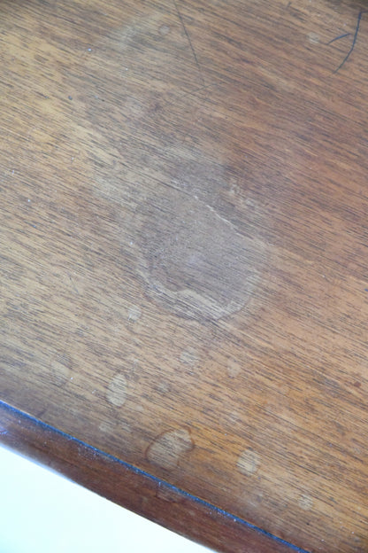 Antique Victorian Library Table