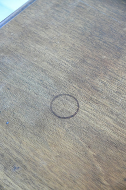 Antique Victorian Library Table