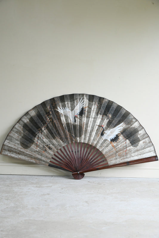 Silver Chinese Decorative Fan