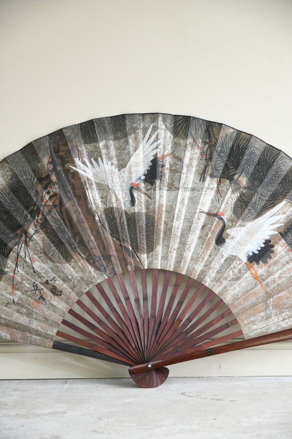 Silver Chinese Decorative Fan