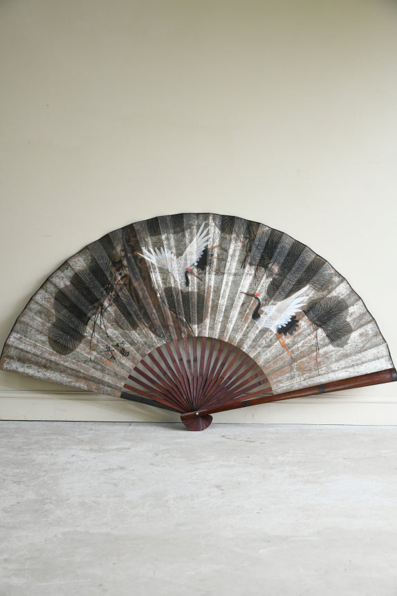 Silver Chinese Decorative Fan